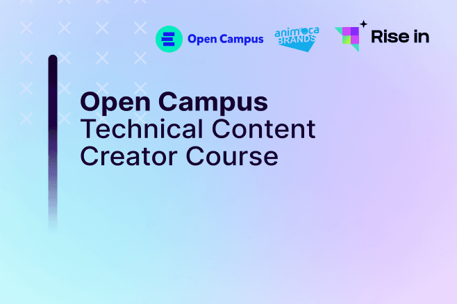 Open Campus Technical Content Creator Course